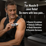 AcuPlus 3 oz Pain Relief Roll-On – Hands-Free Menthol Pain Relief for Muscles and Joints