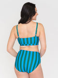 Juniper Stripe High-Waist Bottom