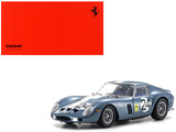 Ferrari 250 GTO #24 Phil Hill Olivier Gendebien 2nd Place Sebring 12 Hours (1962) 1/18 Diecast Model Car by Kyosho