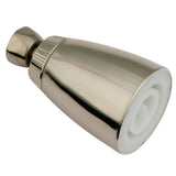Kingston Brass K130A8 Basic Plastic Shower Head, Brushed Nickel