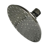 Kingston Brass K135A4 Victorian 51/4 in. Diameter Brass Showerhead, Black Stainless