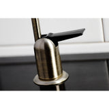 Kingston Brass K6193 Americana Single-Handle Water Filtration Faucet, Antique Brass