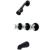 Kingston Brass Kb235Px Tub And Shower Faucet, Oil Rubbed Bronze