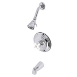 Kingston Brass Kb3631Pxt Tub And Shower Trim Only, Polished Chrome