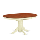 Kewe5-Bmk-W 5 Pc Kitchen Table Set With A Dining Table And 4 Wood Chairs In Buttermilk And Cherry