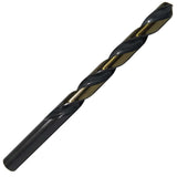 13.00mm HSS Black & Gold KFD Split Point Jobber Length Drill Bit, Killer Force Drill Bit, KFDMM13.00