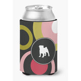Pug Can Or Bottle Beverage Insulator Hugger