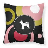Caroline'S Treasures Kj1123Pw1414 Canaan Dog Decorative Canvas Fabric Pillow, Large, Multicolor