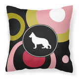 Caroline'S Treasures Kj1129Pw1414 German Shepherd Decorative Canvas Fabric Pillow, Large, Multicolor