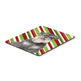 Caroline'S Treasures Candy Cane Holiday Christmas Schnauzer Mouse Pad/Hot Pad/Trivet (Kj1171Mp)