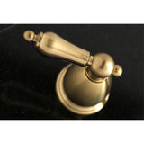Kingston Brass Ks1027Al Heritage Wall Mount Tub Faucet, Brushed Brass