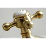 Kingston Brass Ks1167Bx 8 In. Widespread Bathroom Faucet, Brushed Brass