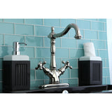 Kingston Brass Ks1496Ax Vessel Sink Faucet, Polished Nickel