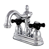 Kingston Brass Ks1601Pkx 4 In. Centerset Bathroom Faucet, Polished Chrome