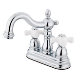 Kingston Brass Ks1601Px 4 In. Centerset Bathroom Faucet, Polished Chrome