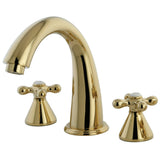 Kingston Brass Ks2362Ax Naples Roman Tub Faucet, Polished Brass