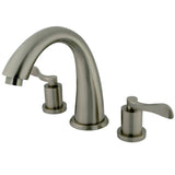 Kingston Brass Ks2368Dfl Vintage Roman Tub Faucet, Brushed Nickel