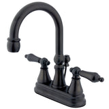 Kingston Brass Ks2615Al 4 In. Centerset Bathroom Faucet, Oil Rubbed Bronze