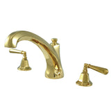 Kingston Brass Ks4322Hl Roman Tub Faucet, Polished Brass