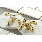 Kingston Brass Ks4322Tx Vintage Roman Tub Faucet, Polished Brass