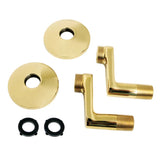 Kingston Brass KSEL266PB Swivel Elbow for Tub Wall Mount Faucet KS266PB, Polished Brass