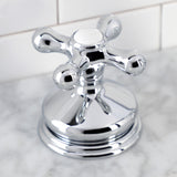 Kingston Brass Ksk3331Axtr Transfer Valve Set For Roman Tub Faucet With Hand Shower, Polished Chrome