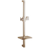 Kingston Brass KX8268 Claremont 233/4 Inch Shower Slide Bar with Soap Dish, Brushed Nickel