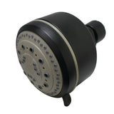 Kingston Brass KX8350 Vilbosch 4 in. 5Function Showerhead, Matte Black