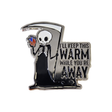 Keep This Warm Enamel Pin