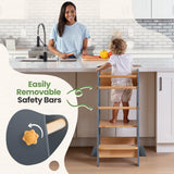 Montessori Toddler Tower - Adjustable Kitchen Stool Helper