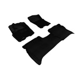 3D Maxpider Nissan Titan 2009-2015 Crew Cab Kagu Black R1 R2 (With Storage Box)