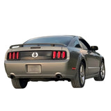 JSD Rear Black Out Panel for Mustang 2005-2009; Smoked