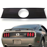 JSD Rear Black Out Panel for Mustang 2005-2009; Smoked