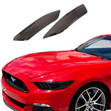 Smoked Headlight Covers for 2015-2017 Ford Mustang / 2018-2022 GT350 & GT500 By Tint My Light