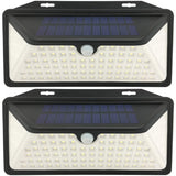 Solar Powered Led Wall Light 2 Pack