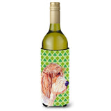 Petit Basset Griffon Vendeen St. Patrick'S Day Wine Bottle Beverage Insulator Beverage Insulator Hugger