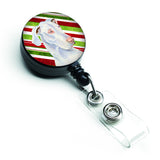 Caroline'S Treasures Great Dane Candy Cane Holiday Christmas Retractable Badge Reel, Multicolor (Lh9221Br)