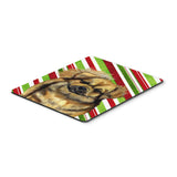 Caroline'S Treasures Tibetan Spaniel Candy Cane Holiday Christmas Mouse Pad/Hot Pad/Trivet (Lh9259Mp)