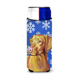 Vizsla Winter Snowflakes Holiday Ultra Beverage Insulators For Slim Cans Lh9280Muk