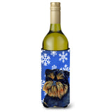 Brussels Griffon Holiday Wine Bottle Beverage Insulator Beverage Insulator Hugger
