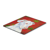Caroline'S Treasures Great Dane Red & Green Snowflakes Christmas Mouse Pad/Hot Pad/Trivet (Lh9311Mp)