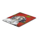 Caroline'S Treasures English Setter Red & Green Snowflakes Christmas Mouse Pad/Hot Pad/Trivet (Lh9322Mp)