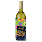 Brussels Griffon Easter Eggtravaganza Wine Bottle Beverage Insulator Beverage Insulator Hugger Lh9433Literk
