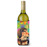 Dachshund Easter Eggtravaganza Wine Bottle Beverage Insulator Beverage Insulator Hugger Lh9436Literk