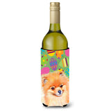 Pomeranian Easter Eggtravaganza Wine Bottle Beverage Insulator Beverage Insulator Hugger