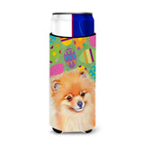 Pomeranian Easter Eggtravaganza Ultra Beverage Insulators For Slim Cans Lh9440Muk