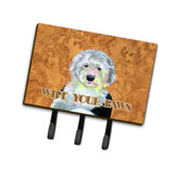 Caroline'S Treasures Lh9457Th68 Old English Sheepdog Wipe Your Paws Leash Or Key Holder, Large, Multicolor