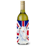 Great Dane With English Union Jack British Flag Wine Bottle Beverage Insulator Hugger Lh9465Literk