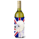 Westie With English Union Jack British Flag Wine Bottle Beverage Insulator Hugger Lh9467Literk