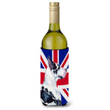 Great Dane With English Union Jack British Flag Wine Bottle Beverage Insulator Hugger Lh9478Literk
